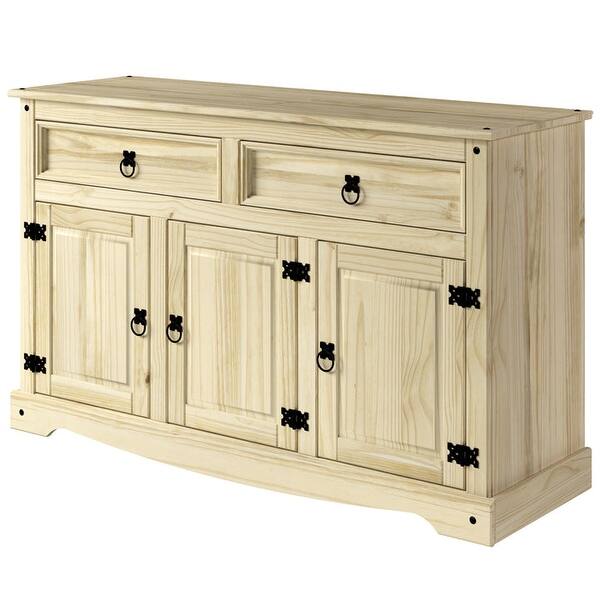 Wood Buffet Sideboard Corona Collection Furniture Dash Bed Bath